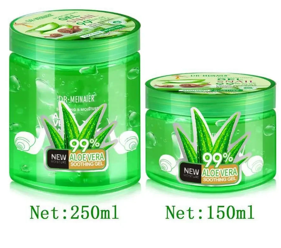 150Ml 250Ml Aloe Vera Gel Natural Snail Face Cream Deep Moisturize Hydration Revitalize Emolliency Smoothing Brighten Care Cream